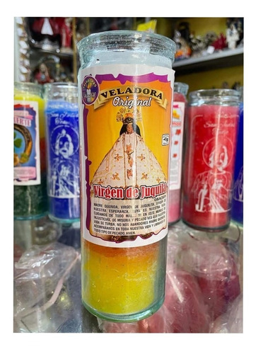 Veladora Virgen De Juquila Milagrosa Esotérico