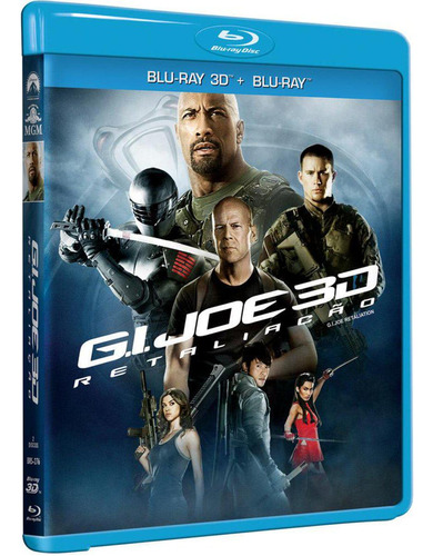 G.i. Joe 3d - Retaliação (blu-ray 3d + Blu-ray)