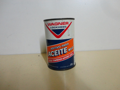 Lata Wagner Lockheed Aditivo Para El Aceite ( Llena )