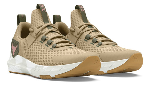 Tenis Under Armour Project Rock Bsr 4 Ufc Beige Unisex