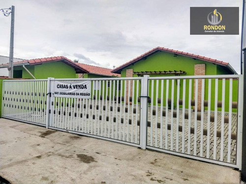 Casa Com 2 Dormitórios À Venda Por R$ 180.000 - Estância Balneária De Itanhaém - Itanhaém/sp - Ca1183
