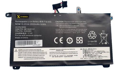 Batería Para Laptop Lenovo 01av493 Thinkpad T570 T580 P51s 
