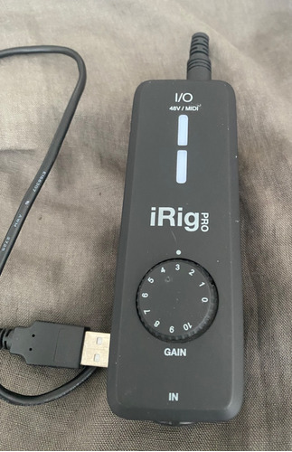 Interfaz De Audio Ik Multimedia Irig Irig Pro I/o 1ra  Gen