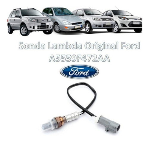 Sonda Lambda Ford Fiesta Ecosport Ficha Gris Original