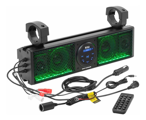 Boss Audio Systems Brt18rgb Atv Utv Sistema De Barra De Soni