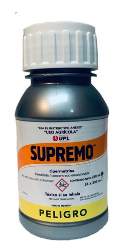 Supremo  240 Ml Insecticid@ Cipermetrina Upl