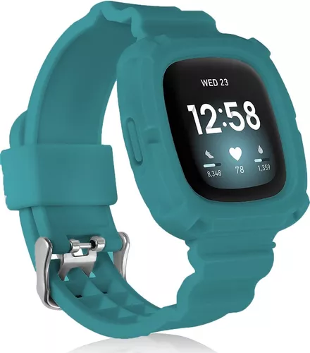 Correa Con Case Integrado Uso Rudo Para Fitbit Versa 3