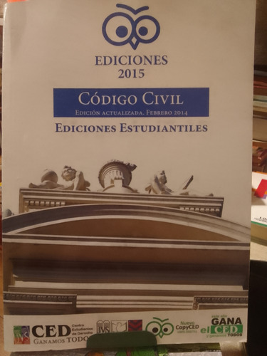 Código Civil 2015 Ediciones Estudiantiles 