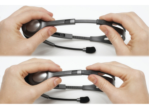 Audífono Diadema Con Micrófono Logitech H111 Jack 3.5mm