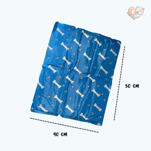 Imagen 10 de 10 de Manta Refrescante Refrigerante Para Perros Gel Frio 40x50cm