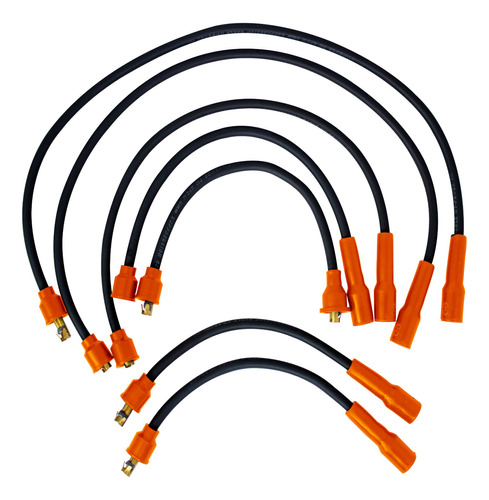 Jgo Cables Bujía Silicon Para Chevrolet Camaro 3.8l 6c 1974