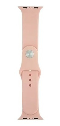 Malla Silicona Correa Para Smartwatch De 42mm Color Rosa