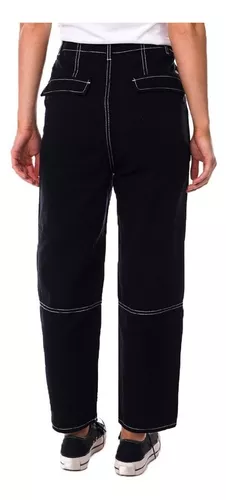 PANTALON GABARDINA MUJER - BAGGY