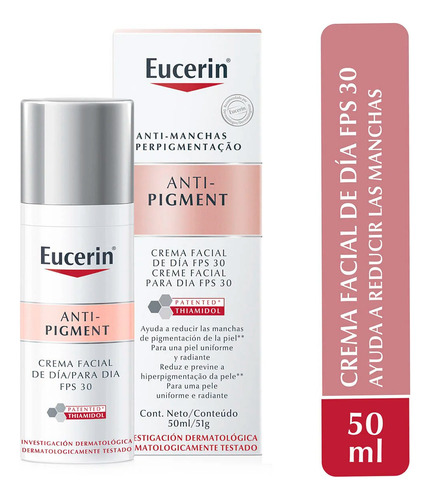 Eucerin Anti-pigment Crema Facial De Día Fps 30 50ml