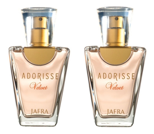 Jafra Adorisse Velvet Original Set De 2 Perfumes 