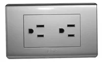 Comprar Toma Corriente Doble Con Tierra 125v~15a Igoto A20-105\u002F2-s