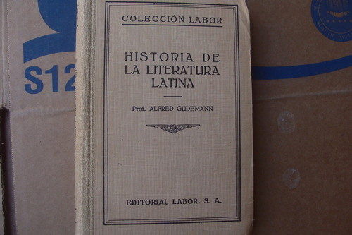 Historia De La Literatura Latina , Año 1942