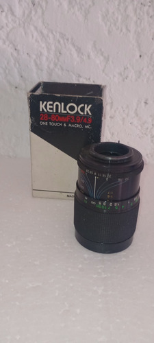 Lente De Fotografía Kenlock 28-80mm