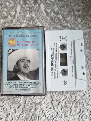 Cassette Luis Aguilar El Gallo Giro