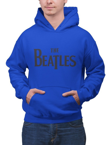 Poleron Unisex The Beatles Rock&roll Logo Estampado Algodon