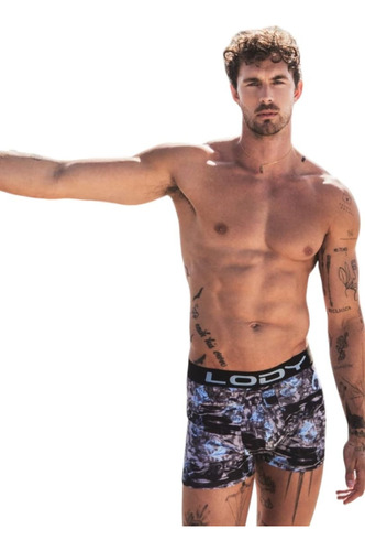 Boxer Lody Men A Elección Estampados Y Lisos Combinados