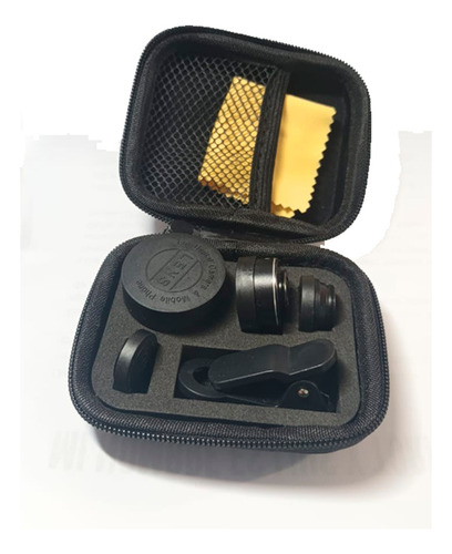 Kit De Lentes Para Celular, 4 En 1 Universal Clip Macro Zoom