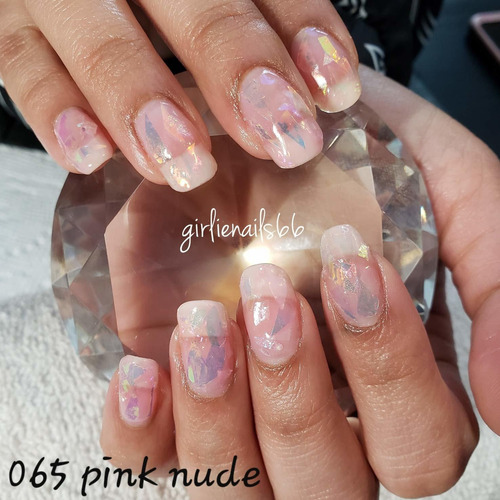 Aimeili Soak Off Uv Led Gel Nail Polish - Clear Pink Nude (0