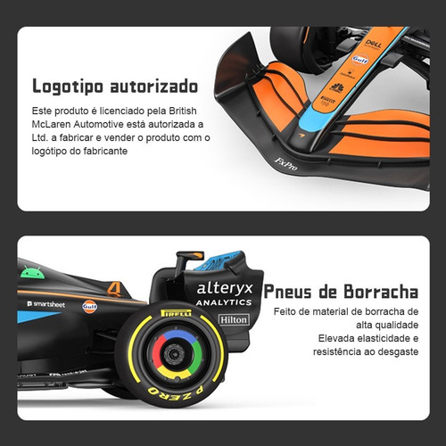 Mclaren F1 A Escala 1/18, Modelo De Juguete A Control Remoto