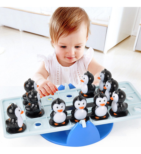 Balancín J Penguin, Multijugador, Interactivo Para Niños, B