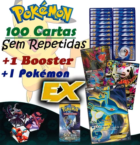 Kit 101 Cartas Pokémon, Promoçoes e Ofertas