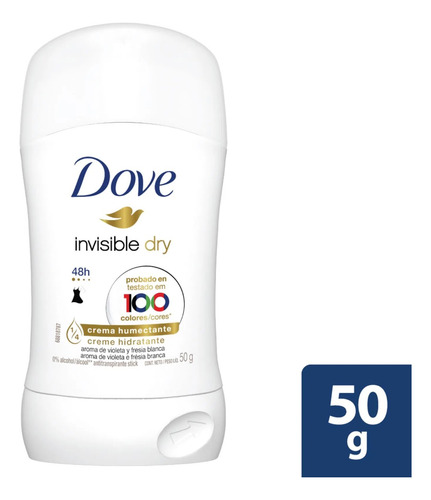 Desodorante Dove Invisible Dry - g a $520