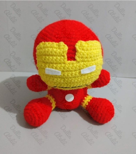 Imagem 5 de 9 de Oferta - Super Heróis - Amigurumi - Crochê - 2 Unidades
