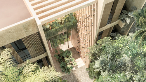 Departamento En Venta En Tulum, Quintana Roo, Aflora, Rodeado De Una Bella Laguna Artificial