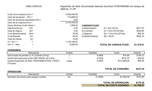 Cmic 2024 Carreteras Opus2010-2024 Fsr-2024