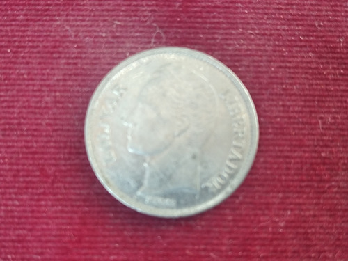 Moneda Venezuela ( 50 Céntimos Bolívares ) 1989