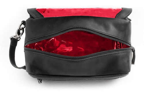 Imagem 5 de 8 de Bolsa De Mão Viagem Necessaire Couro Rústico Cardena Madera