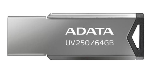 Pendrive Adata Auv250 64gb Usb2.0 Prateado