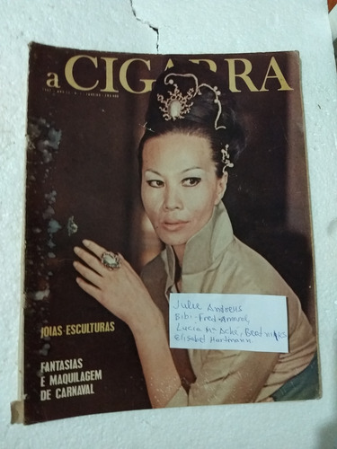 Revista A Cigarran° 1 Julie Andrews, Bibi, Beatniks 1967 (Usado)