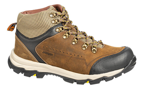 Botines Hombre Jaguar Ht-3014 Ht-3014 Cuero/oro.viejo - Jagu