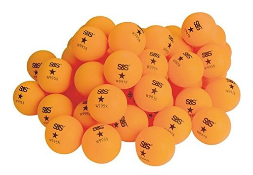 Spectrum Table Tennis Balls 1 Estrella Naranja