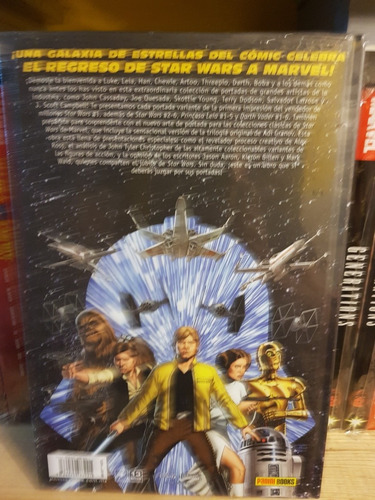 Star Wars Las Portadas De Marvel Panini Books Pasta Dura | Envío gratis