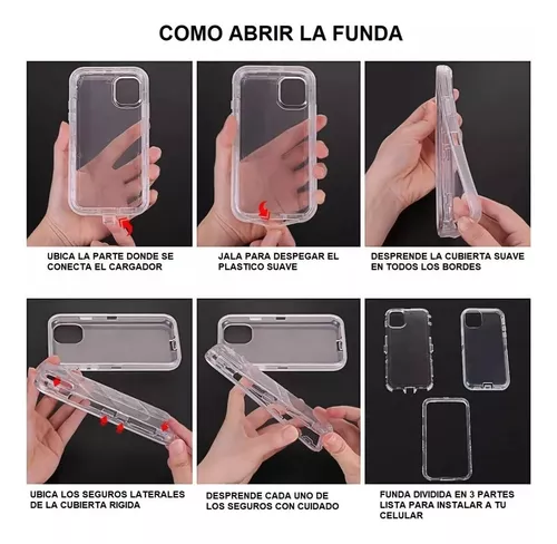 Funda Para iPhone 13 Defender 3 Protecciones Antigolpes