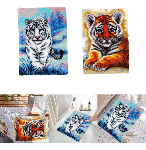 Kit De Alfombra Con Gancho De Lengüeta, 2 Uds., Kits De