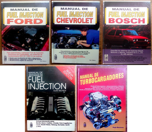 Manual Fuel Injection Y Turbocargadores 5 Tomos