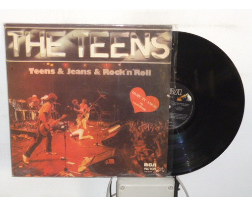 The Teens Teens  Jeans  Rock N Roll Vinilo Argentino Jcd055