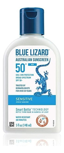 Protector Solar Mineral Blue Lizard Sensitive Spf 50 148 Ml