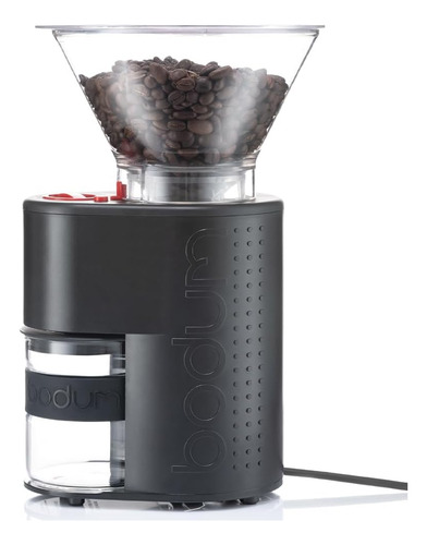 Molinillo De Café Bodum Bistro Burr, 1 Unidad, Negro Y Negro