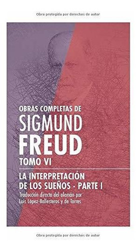 Libro : Obras Completas De Sigmund Freud. Tomo Vi - La...