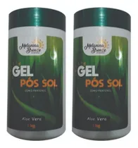 Comprar 2 Gel Pós Sol Aloe Vera Melanina Bronze 1 Kg Bronzeamento