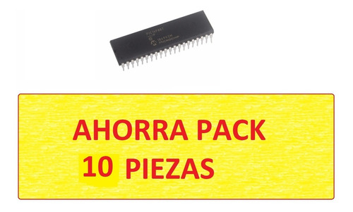 Microcontrolador Pic16f887 Circuito Integrado Dip40